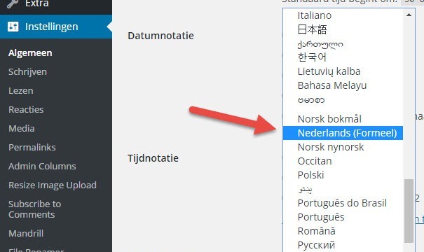 Je of u? Uitleg over taalvarianten in WordPress